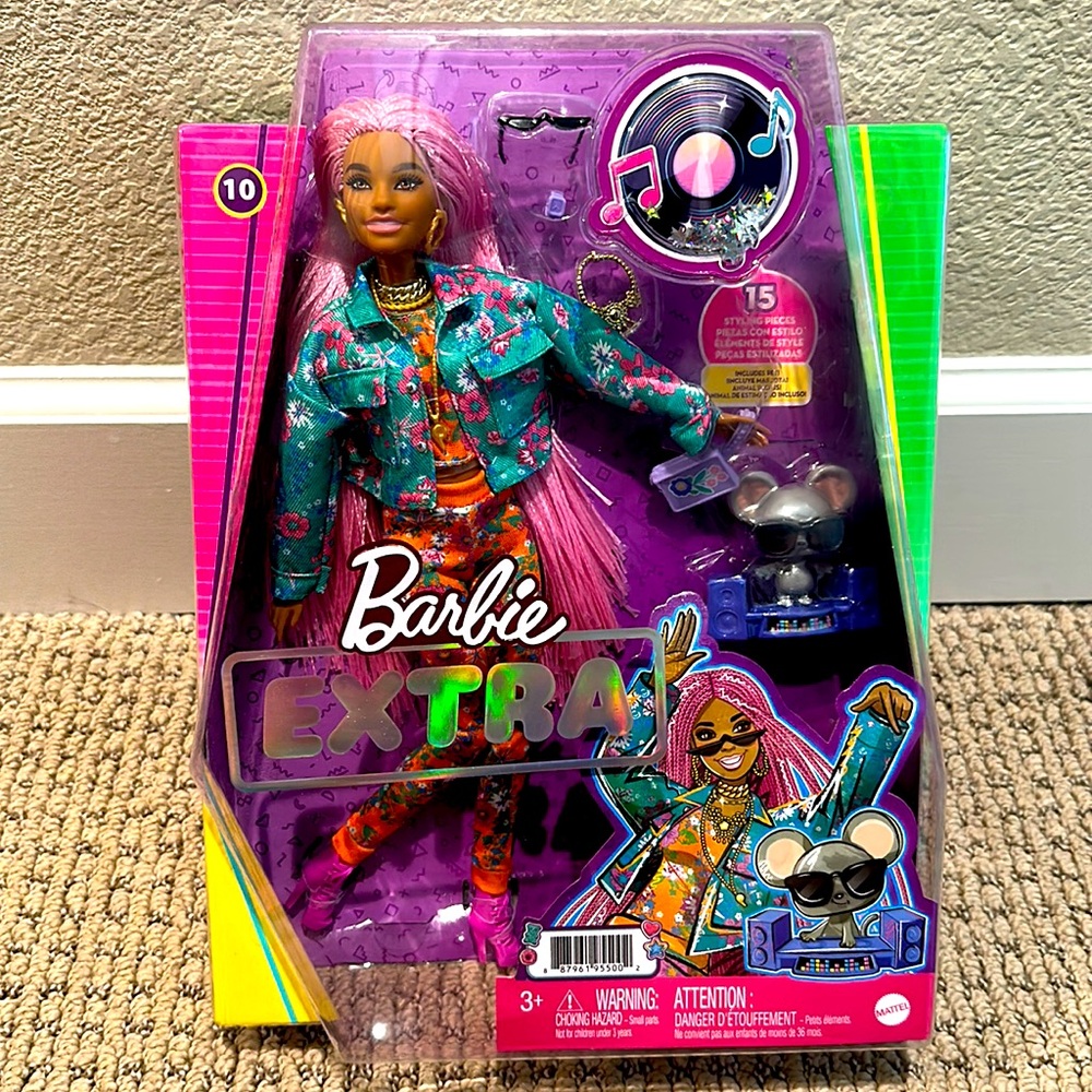 NIB Barbie Extra DJ Mouse